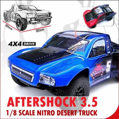 Aftershock 3.5 1/8 Scale Nitro Desert Truck